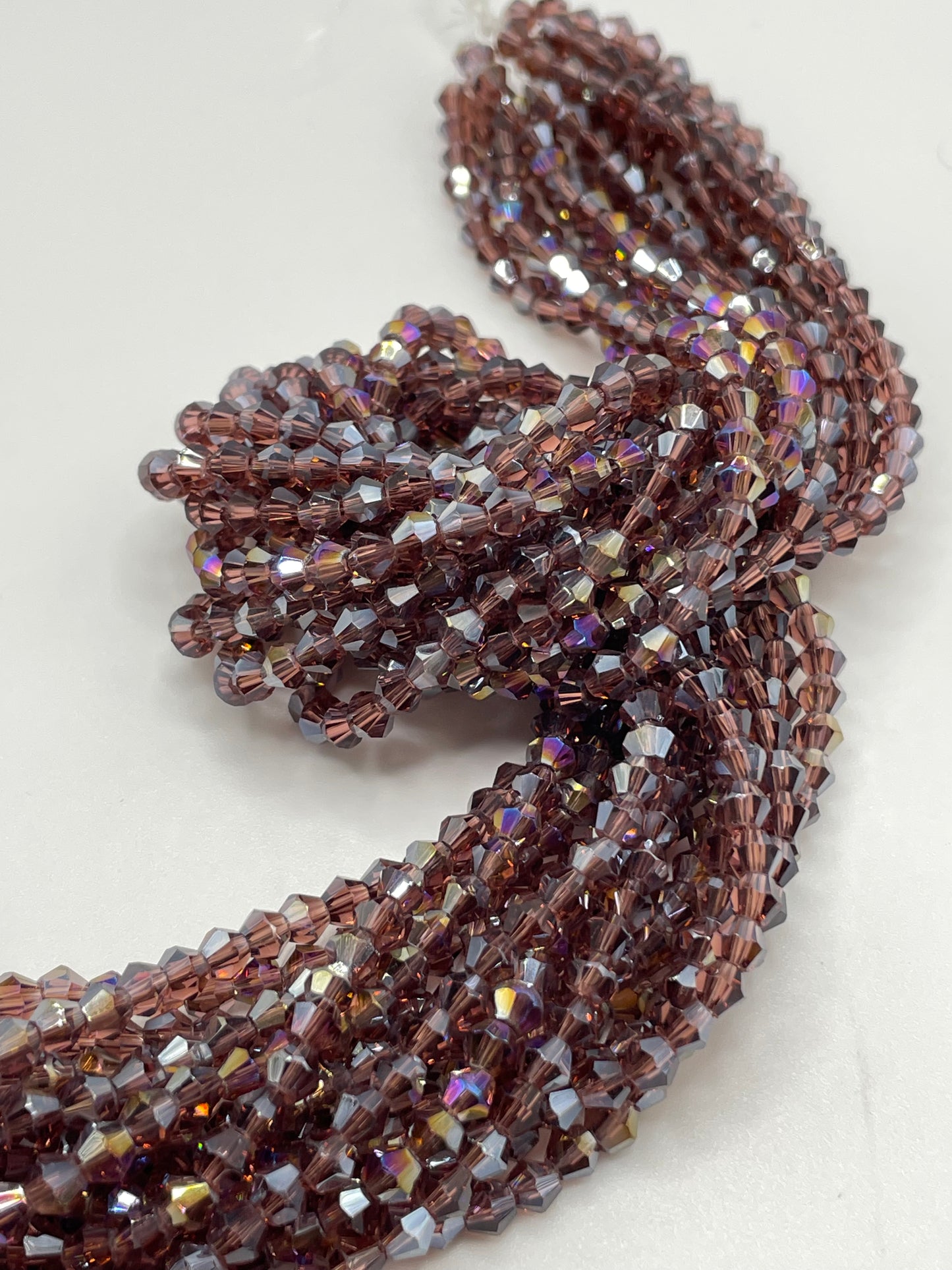 Bicone 4mm beads